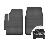 Anteriori Tappetini Auto in Gomma con un Bordo - Set 2 Pezzi - Tappetini per Auto Impermeabile - Set di Tappeti Adatti per Renault Espace III 1996-2002