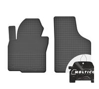 Anteriori Tappetini Auto in Gomma con un Bordo - Set 2 Pezzi - Tappetini per Auto Impermeabile - Set di Tappeti Adatti per Seat Altea 2004-2015