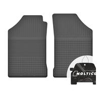 Anteriori Tappetini Auto in Gomma con un Bordo - Set 2 Pezzi - Tappetini per Auto Impermeabile - Set di Tappeti Adatti per Peugeot 206 1998-2012