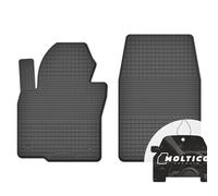 Anteriori Tappetini Auto in Gomma con un Bordo - Set 2 Pezzi - Tappetini per Auto Impermeabile - Set di Tappeti Adatti per Hyundai ix35 2010-2015