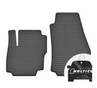 Anteriori Tappetini Auto in Gomma con un Bordo - Set 2 Pezzi - Tappetini per Auto Impermeabile - Set di Tappeti Adatti per Ford Focus C-MAX 2003-2010
