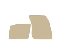 Anteriori Tappetini in Velluto per Ford Mondeo MK V 2014-2022, BEIGE Tappeti