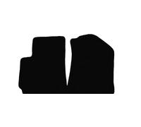 Anteriori Tappetini in Velluto per Hyundai i10 III 2019-…, NERO Tappeti