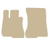Anteriori Tappetini in Velluto per Mercedes CL C216 coupe 2006-2014, BEIGE Tappe