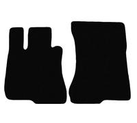 Anteriori Tappetini in Velluto per Mercedes CL C216 coupe 2006-2014, NERO Tappet