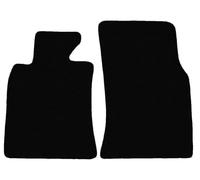 Anteriori Tappetini in Velluto per Mini One, Mini Cooper 2006-2013, NERO Tappeti