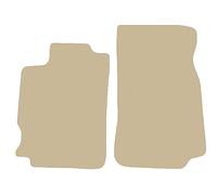 Anteriori Tappetini in Velluto per Peugeot 406 berlina, SW 1995-2004, BEIGE Tapp
