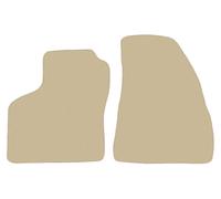 Anteriori Tappetini in Velluto per Peugeot Bipper 2007-2017, BEIGE Tappeti