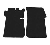 Anteriori Tappetini, Tappeti ANTRACITE per Mercedes W111 220 SEb Cabrio 1959-196