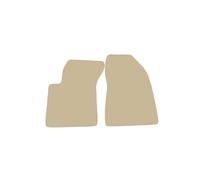 Anteriori Tappetini in Velluto per Alfa Romeo Giulietta 2010-2020, BEIGE Tappeti