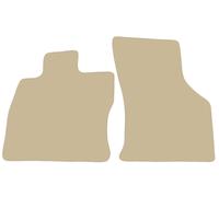Anteriori Tappetini in Velluto per Audi A3 III 8V 2012-2020, BEIGE Tappeti