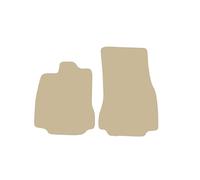 Anteriori Tappetini, Tappeti BEIGE per Jaguar XF I X250 berlina 2007-2015
