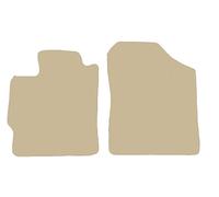 Anteriori Tappetini, Tappeti BEIGE per Toyota Yaris III 2011-2019
