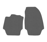 Anteriori Tappetini in Velluto per Renault Clio IV 2012-2020, GRAFITE Tappeti