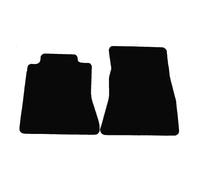 Anteriori Tappetini, Tappeti NERO per Ford Mustang VI GT Cabrio, Coupe 2014-...