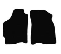 Anteriori Tappetini in Velluto per Mazda 626 1987-1991, NERO Tappeti