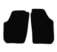 Anteriori Tappetini, Tappeti NERO per Skoda Fabia II 2006-2014