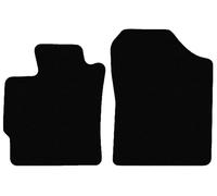 Anteriori Tappetini, Tappeti NERO per Toyota Yaris III Hybrid 2012-2020