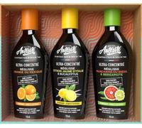 Antésite - Confezione AGRUMES PARTY ! - Arancia del Messico - Limone Giallo d’Italia & Eucalipto - Mandarino del Brasile & Bergamotto - Prodotto in Francia - 3 x 13 cl