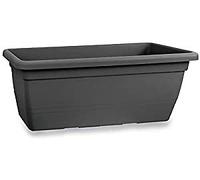 Anthea Balconetta fioriera rettangolare da terra terrazza antracite bianca