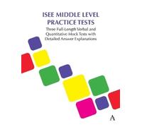 Anthem Press ISEE Middle Level Practice Tests (Tascabile)