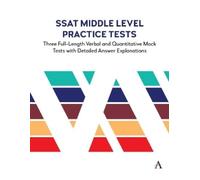 Anthem Press SSAT Middle Level Practice Tests (Tascabile)