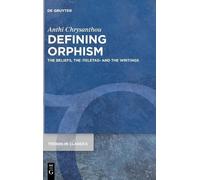Anthi Chrysanthou Defining Orphism (Copertina rigida)