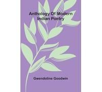 Anthology of modern Indian poetry