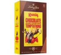 Anthon Berg - Cioccolatini Assortiti e ripieni di Liquore al Caffé Kahlúa®, Cioccolato Fondente e al Latte, 15 Pezzi, 173 Grammi