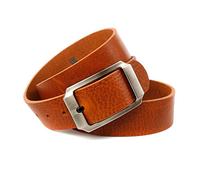 Anthoni Crown Ledergürtel Cintura, Cognac, 90 Uomo
