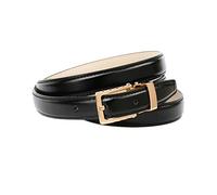 Anthoni Crown Ledergürtel Cintura, Nero, 90 Donna