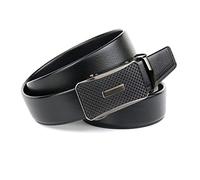 Anthoni Crown Ledergürtel Cintura, Schwarz, 100 Uomo