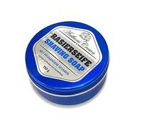 ANTHONI CROWN Sapone da barba solido da 150 g, barattolo è sufficiente per circa 5 mesi, dimensioni da viaggio, con olio di sesamo, profumo quasi neutro di sapone fresco, Made in Germany