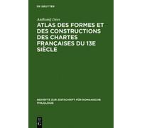 Anthonij Dees Atlas Des Formes Et Des Constructions Des Chart (Copertina rigida)