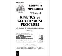 Anthonio C. Lasaga Kinetics of Geochemical Processes (Tascabile)