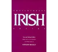 Anthony Bradley Contemporary Irish Poetry (Tascabile)