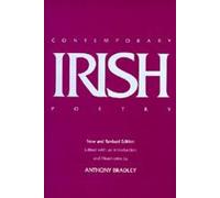 Anthony Bradley Contemporary Irish Poetry (Tascabile)