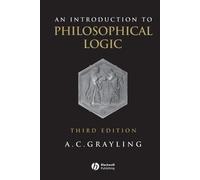 Anthony C. Grayling An Introduction to Philosophical Logic (Tascabile)