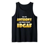 Anthony Costume IDGAF Divertente Meme Halloween Costume per Tony Canotta