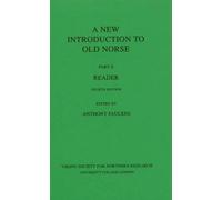 Anthony Faulkes A New Introduction to Old Norse (Tascabile)