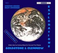 Anthony Goldstone Goldstone & Clemmow: Explorations (CD) Album