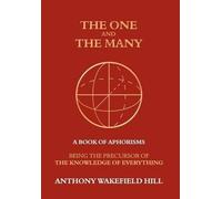 Anthony Hill The One and the Many (Copertina rigida)