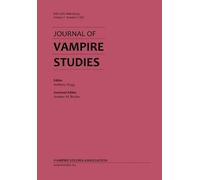 Anthony Hogg Journal of Vampire Studies (Tascabile)