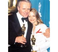 Anthony Hopkins & Jodie Foster [1046393] 8x10 Foto Altre Misure Inc Poster)