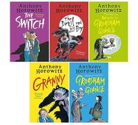 Anthony Horowitz Wickedly Funny 5 Books Collection Set (Groosham Grange, Return to Groosham Grange, The Switch, Granny, The Devil and His Boy)