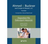 Anthony J Bocchino David A Sone Ahmed v. Buckner and Cooper & Stewar (Tascabile)