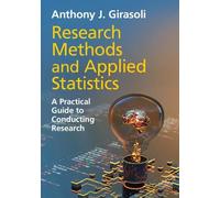 Anthony J. Girasoli Research Methods and Applied Statistics (Tascabile)
