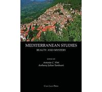 Anthony Julian Tamburri Antonio Carlo Vitti Mediterranean Studies (Tascabile)