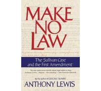 Anthony Lewis Make No Law (Tascabile)