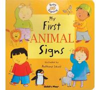 Anthony Lewis My First Animal Signs (Libro di cartone) Baby Signing